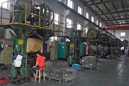 Forging press machine productin line
